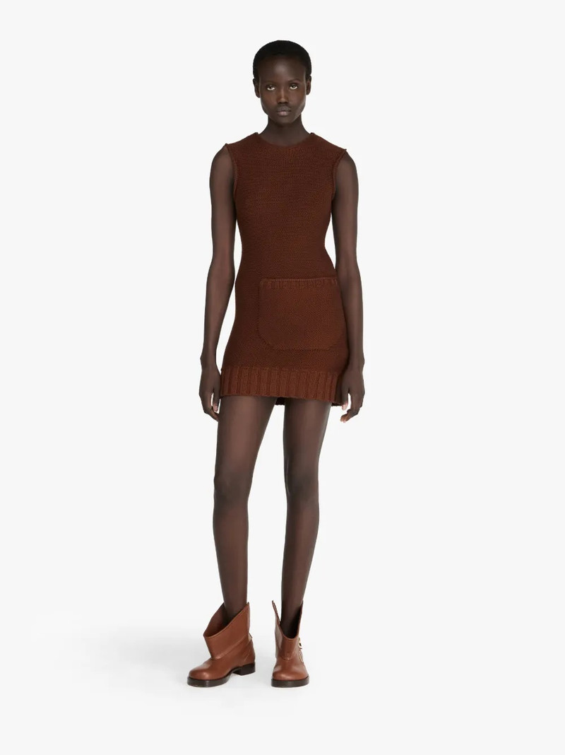 JW Anderson KNITTED MINI SHIFT DRESS outlook