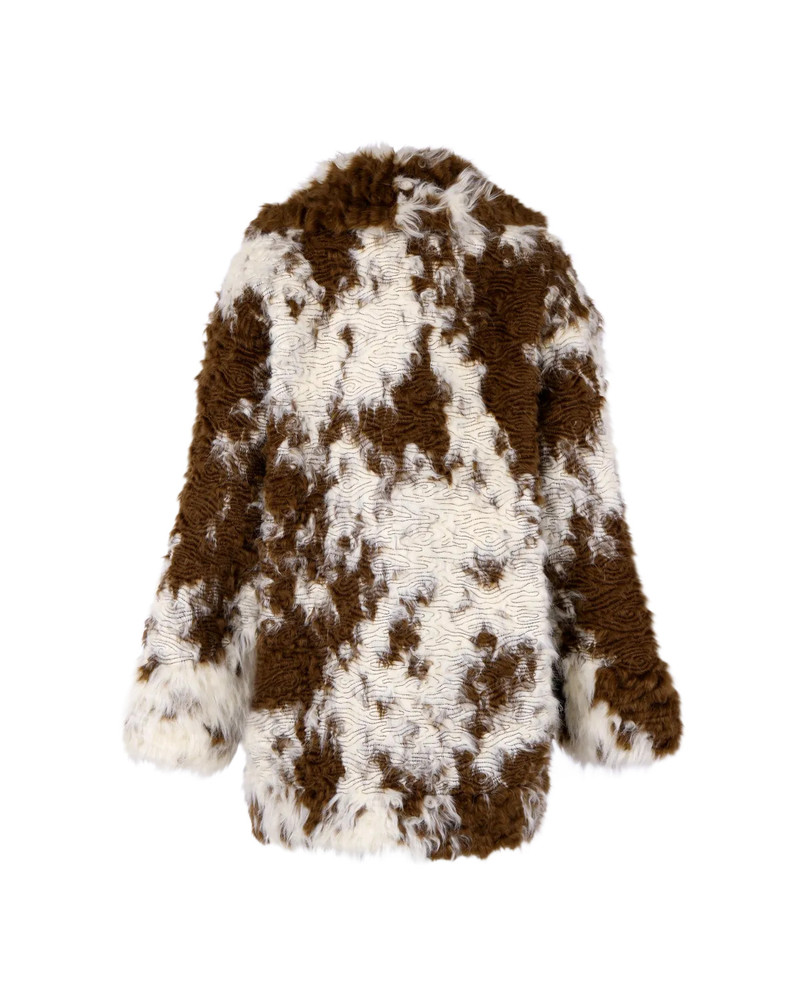 HEFT FUR COAT FLECKED 6