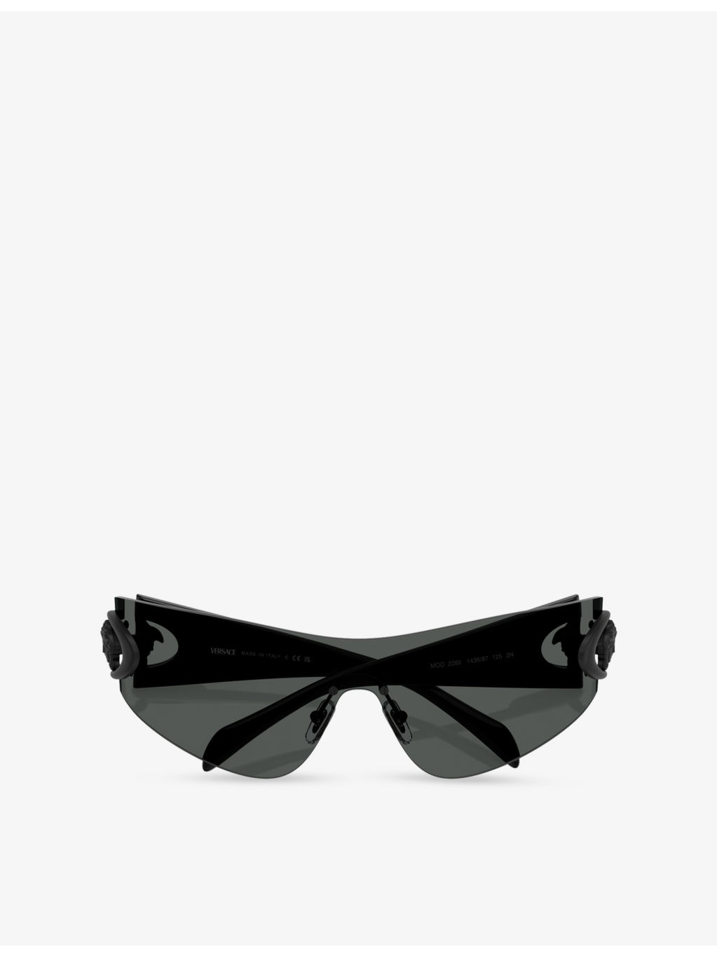 VE2280 Shield-Frame Metal Sunglasses - 5
