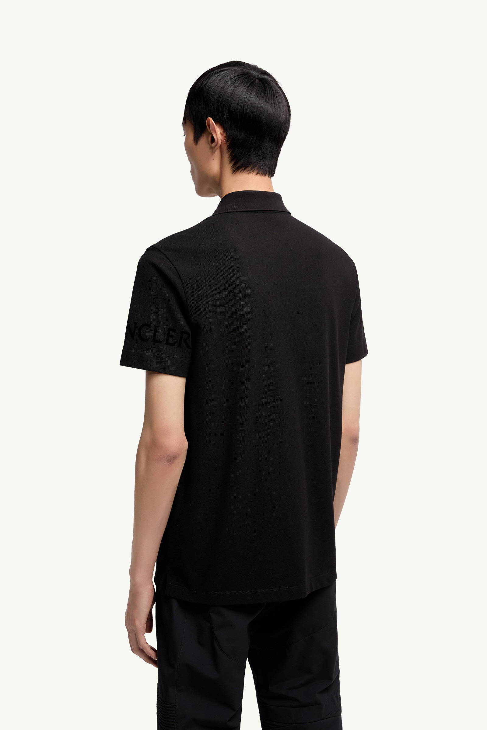 Logo Cotton Piquet Polo Shirt - 5