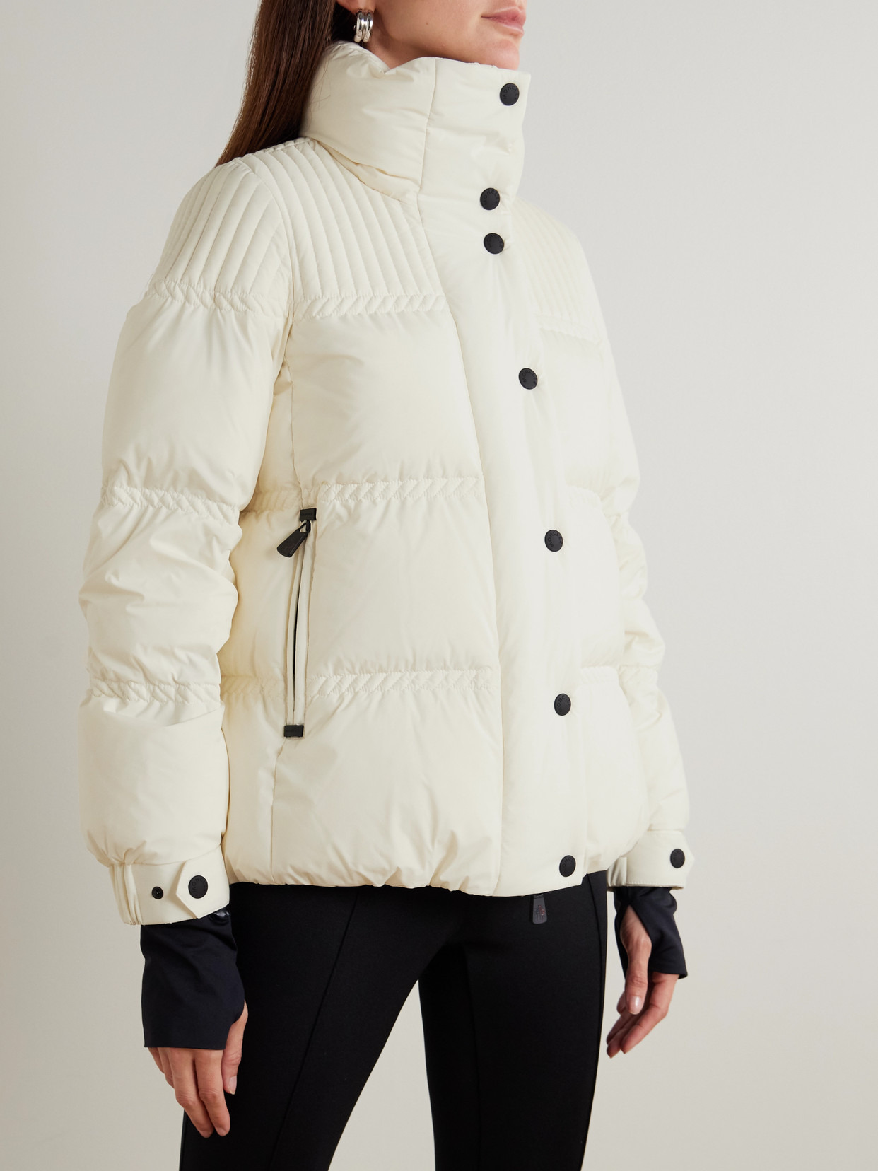 Anglin Quilted Down Ski Jacket - 4