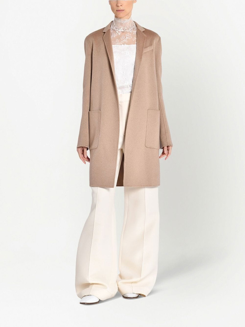 ADAM LIPPES Gina open-front cashmere coat outlook