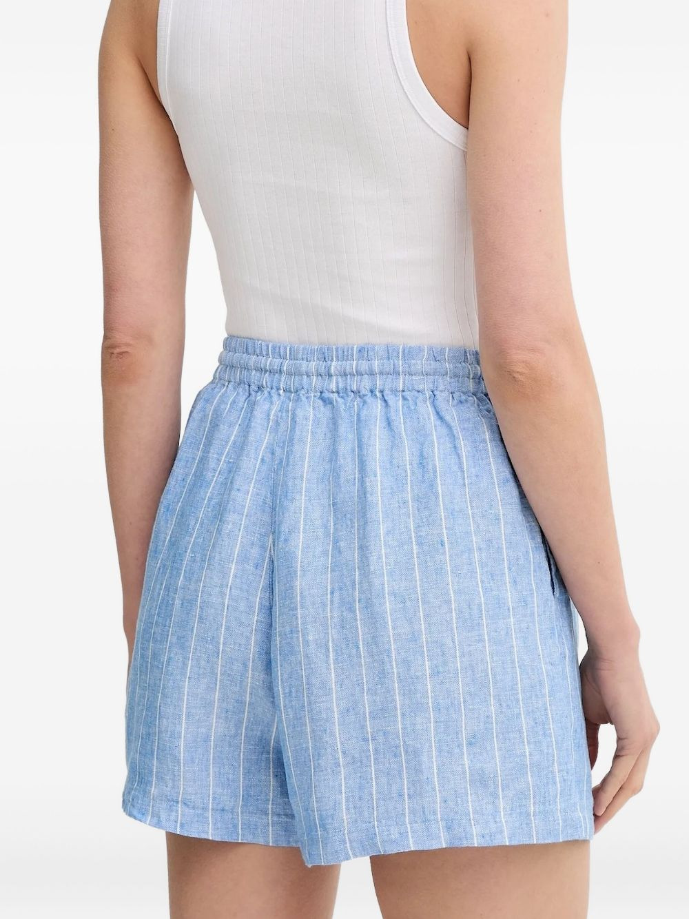 Maren String pinstriped shorts - 2