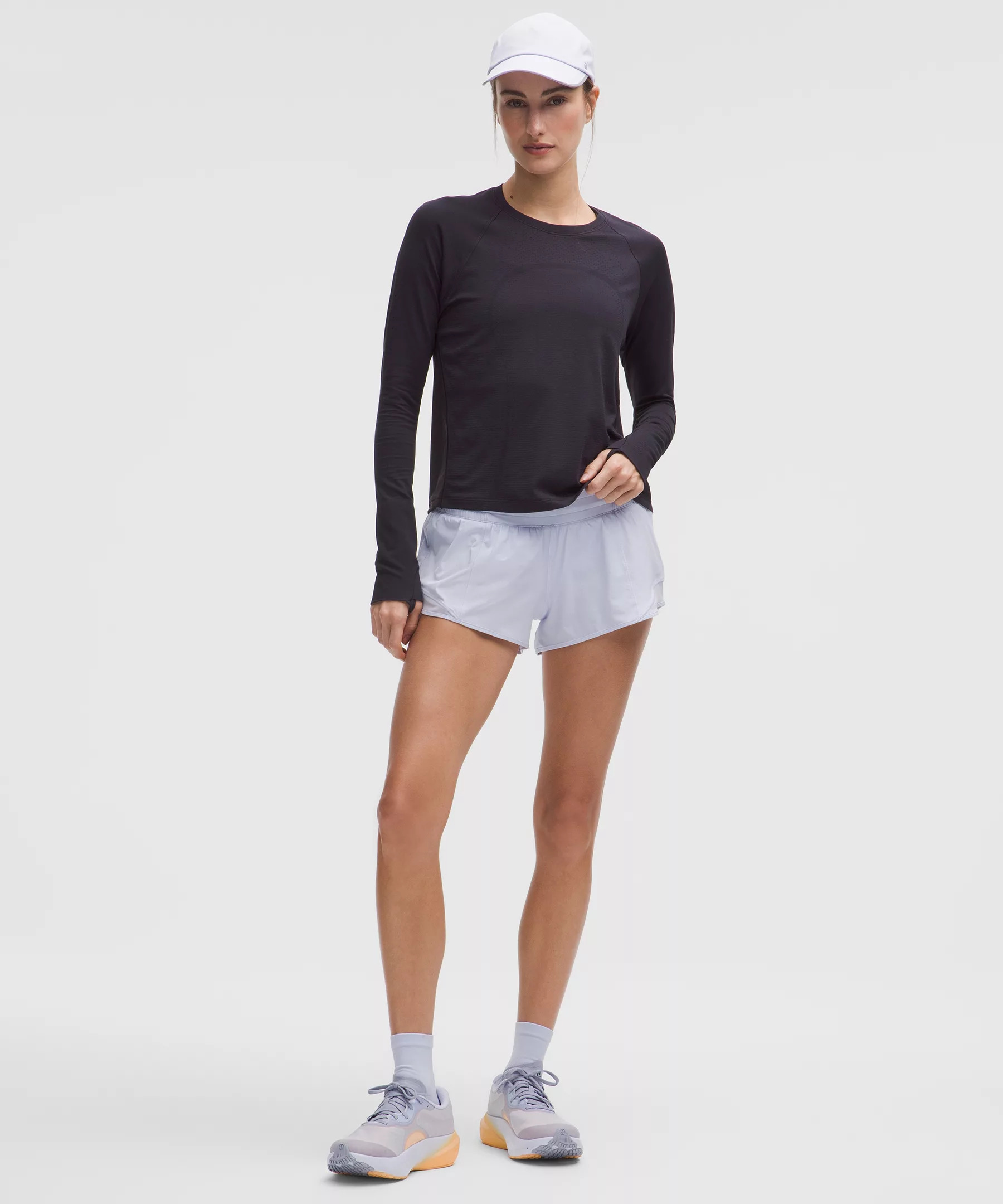 Swiftly Mesh-Back Long-Sleeve Shirt - 2