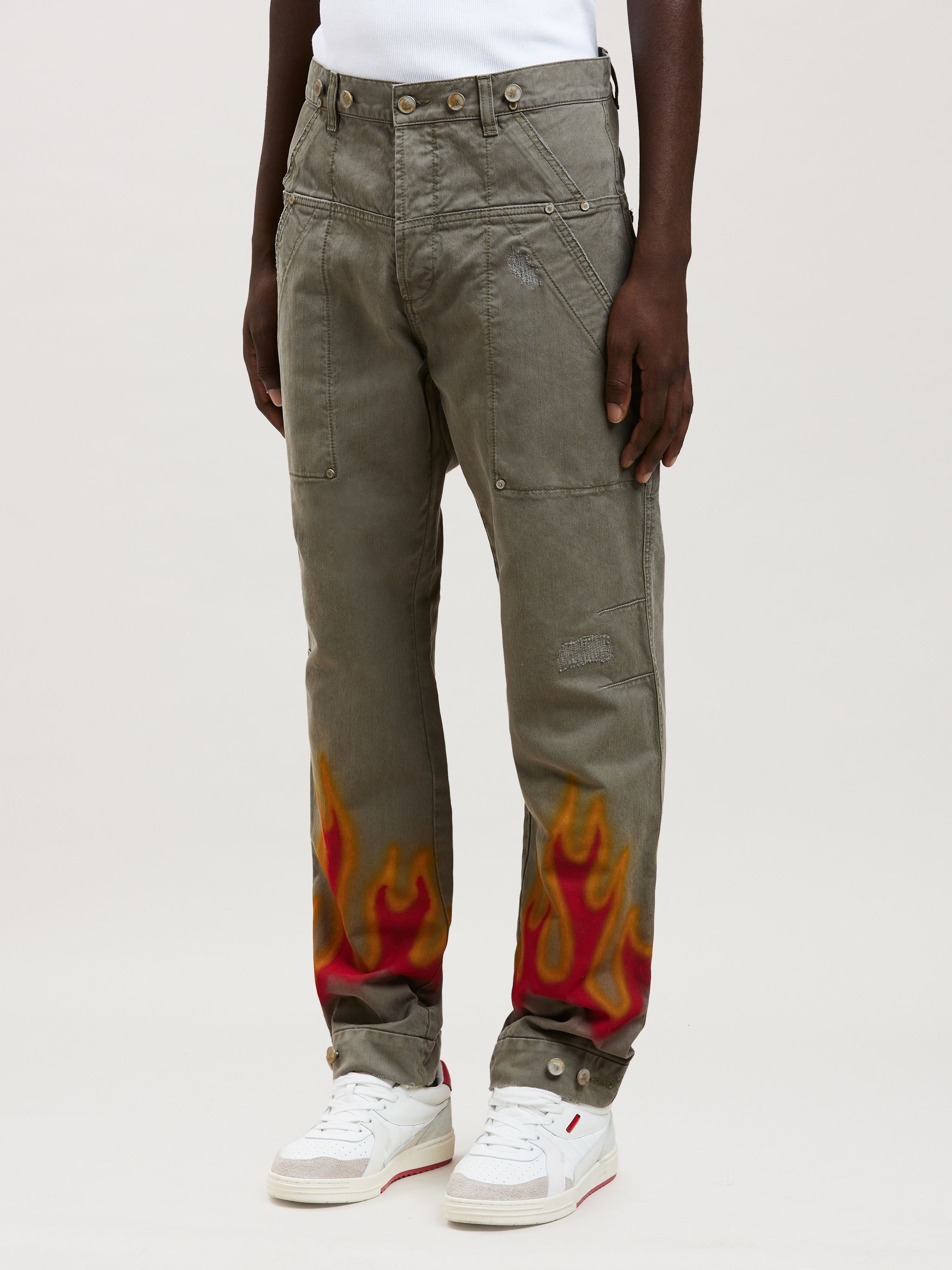 BURNING CARGO PANTS - 4