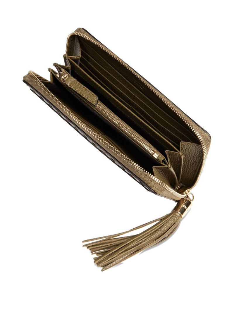tassel zip-around wallet 4