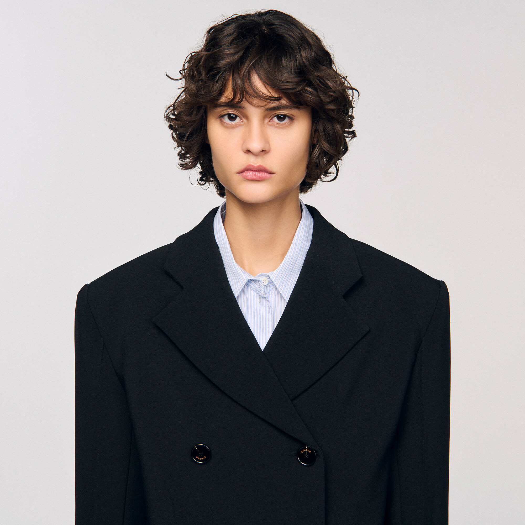 CROSSED TAILORED JACKET - 3