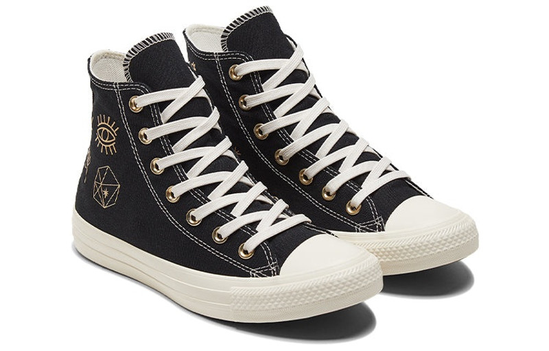 Converse (WMNS) Converse Chuck Taylor All Star High 'Golden Elements' A02209C outlook