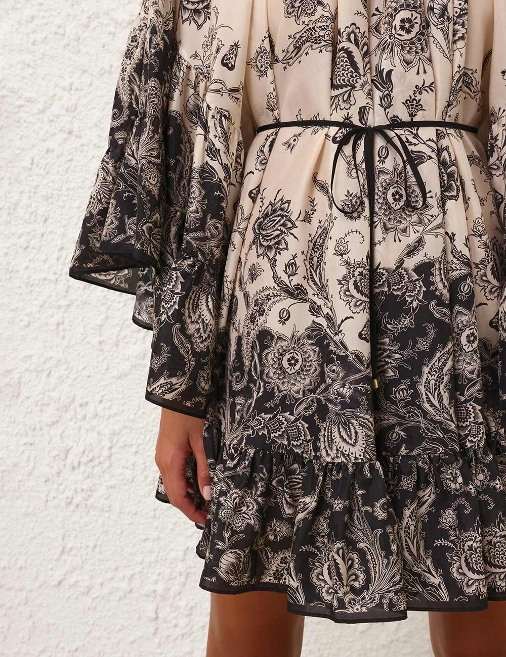 Zimmermann RHIANNON LANTERN MINI DRESS | REVERSIBLE