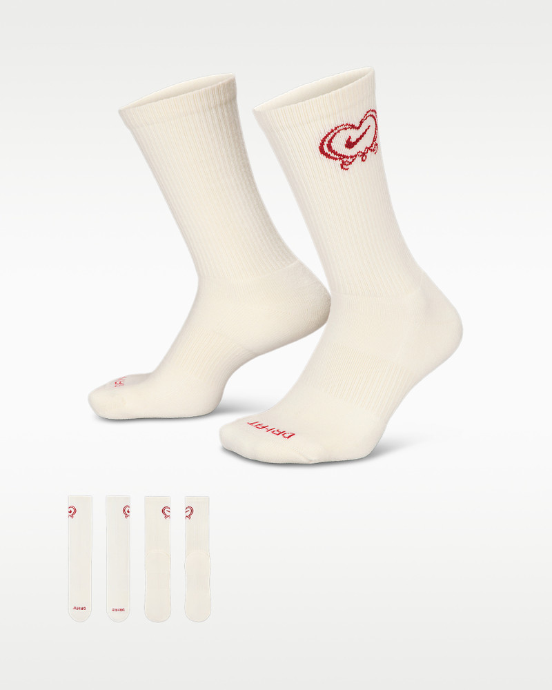 Nike Everyday Plus Cushioned Crew Socks (1 Pair) 1