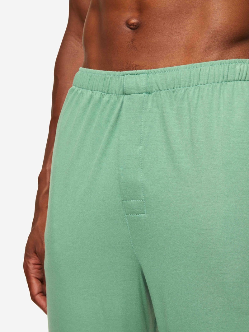 Men's Pyjamas Basel Micro Modal Stretch Sage Green - 7