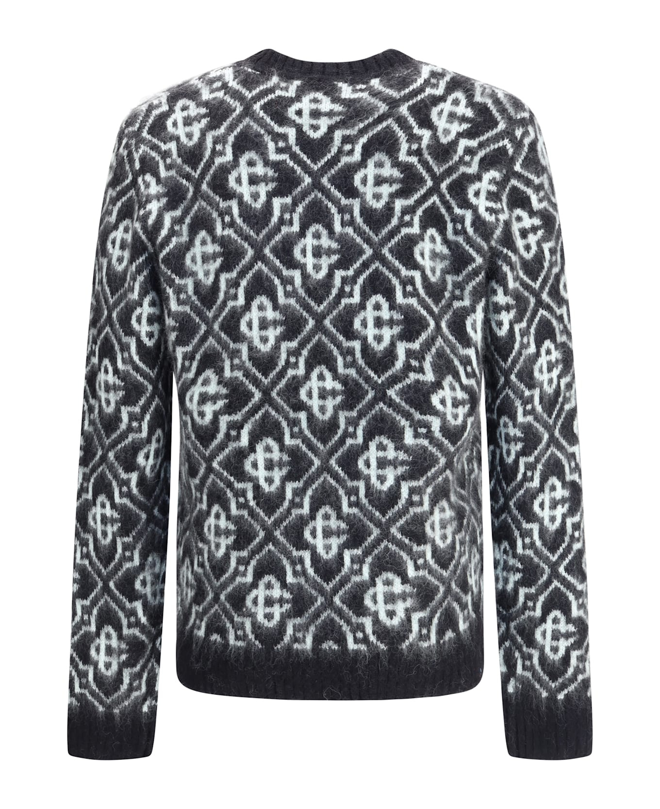 Monogram Crew Sweater - 2