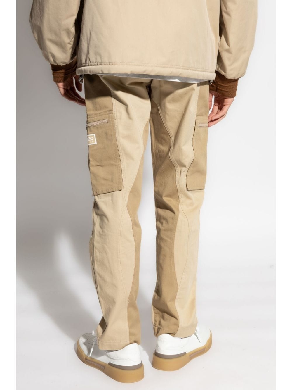 slim-cut cargo pants - 4