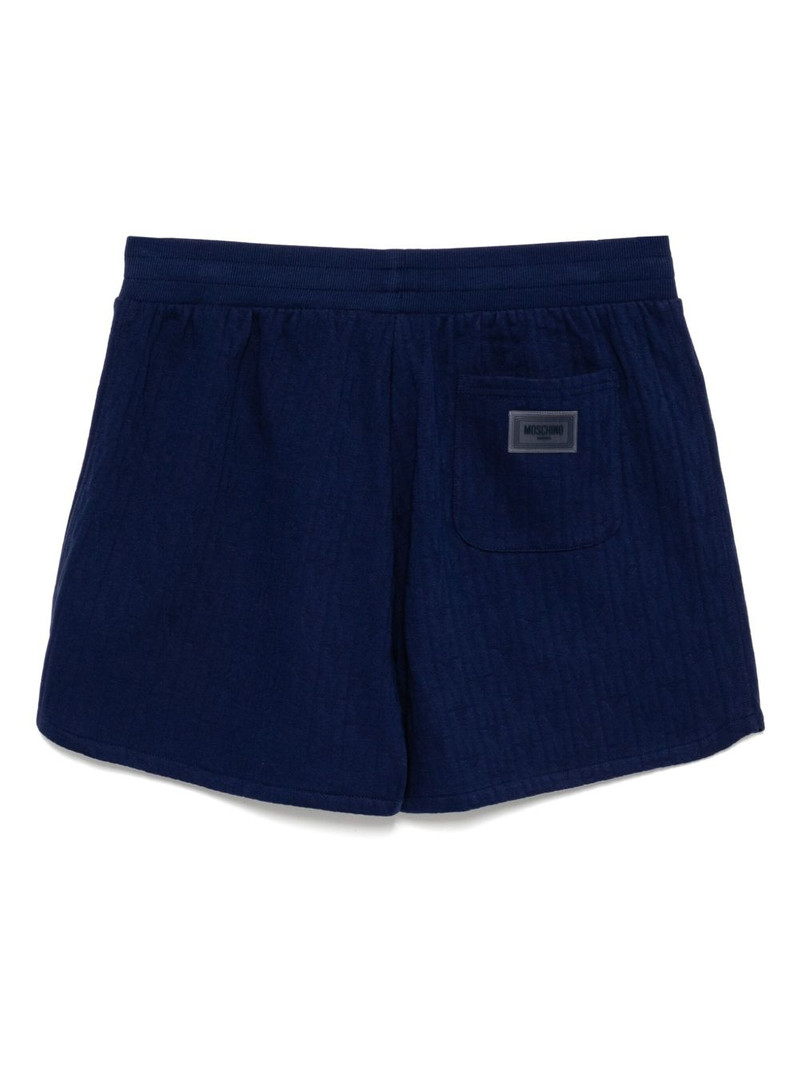Moschino drawstring fastening shorts outlook
