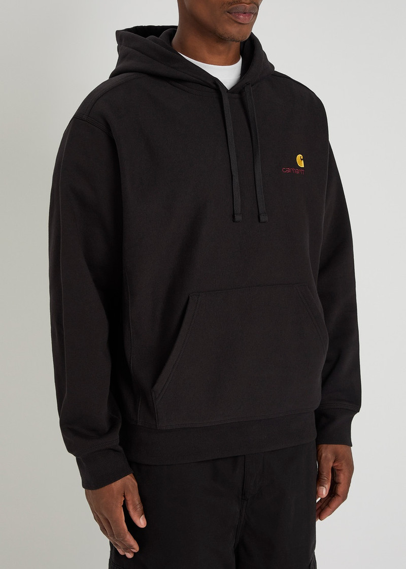 Carhartt Carhartt Wip American Script Hooded Cotton Sweatshirt outlook