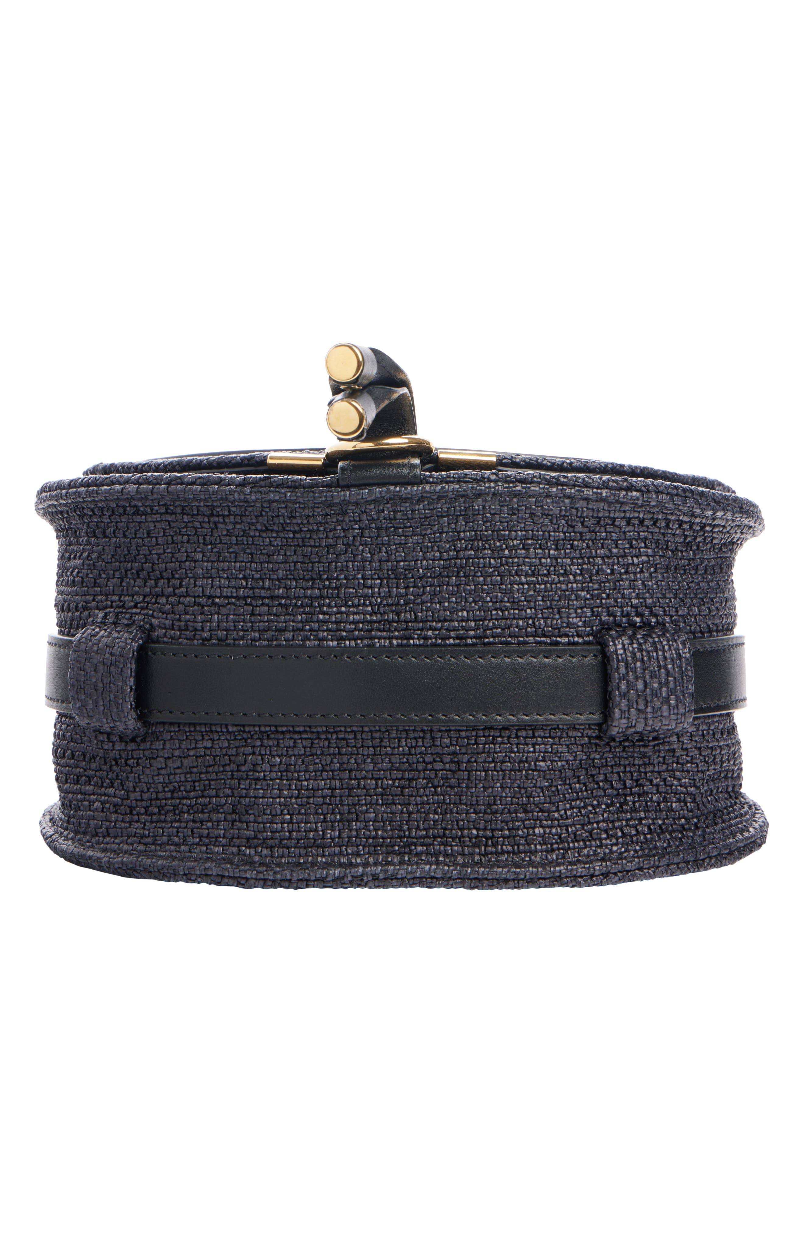 Chloé Small Marcie Woven Crossbody Bag in Black at Nordstrom - 5