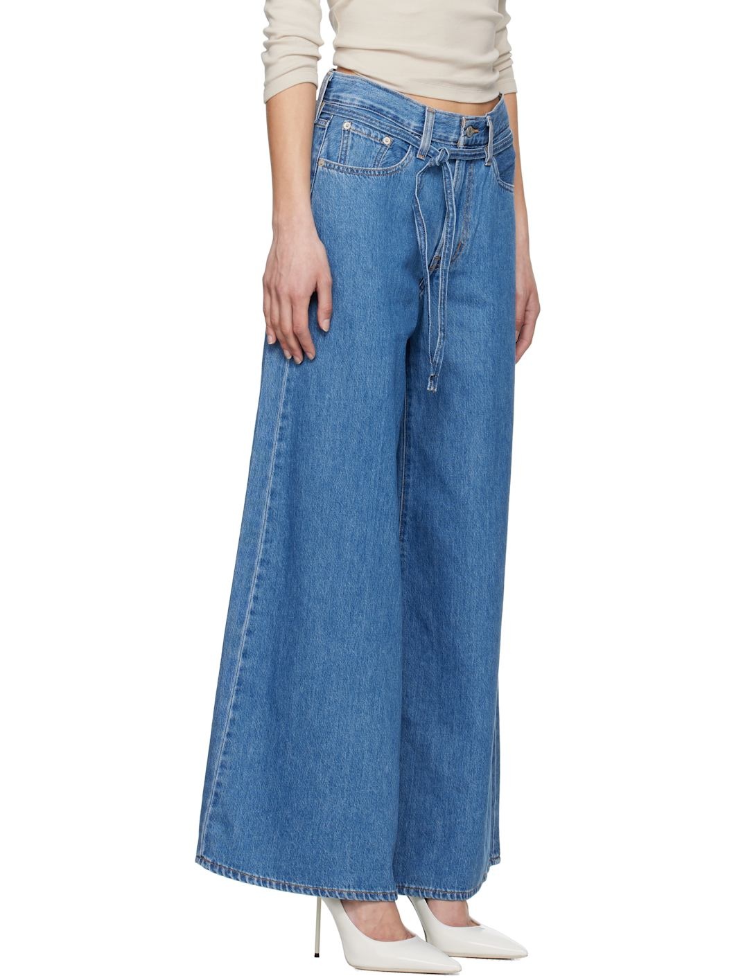 Blue XL Superwide Jeans - 2