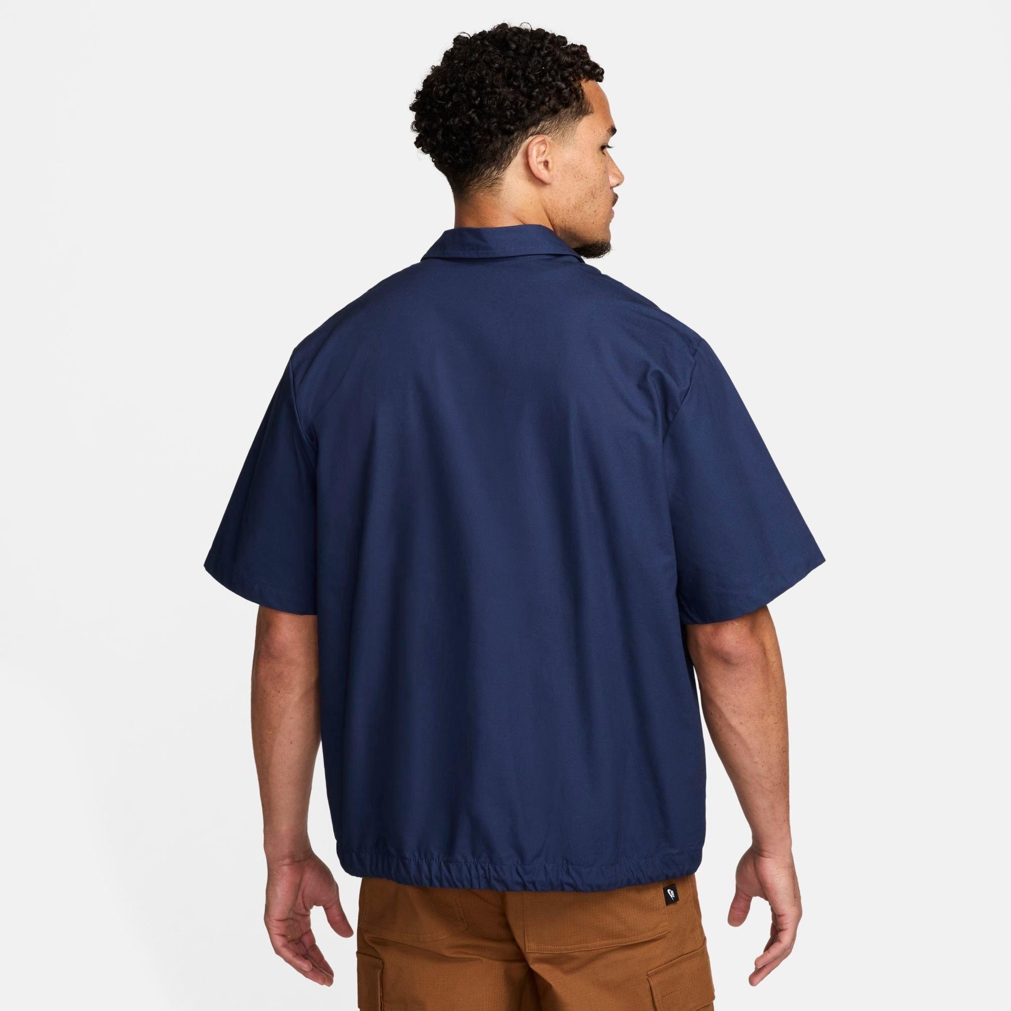 MEN'S NIKE CLUB OXFORD BUTTON-DOWN SHORT-SLEEVE SHIRT - 3