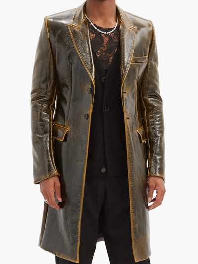 Ann Demeulemeester Coated wool-blend jacket outlook