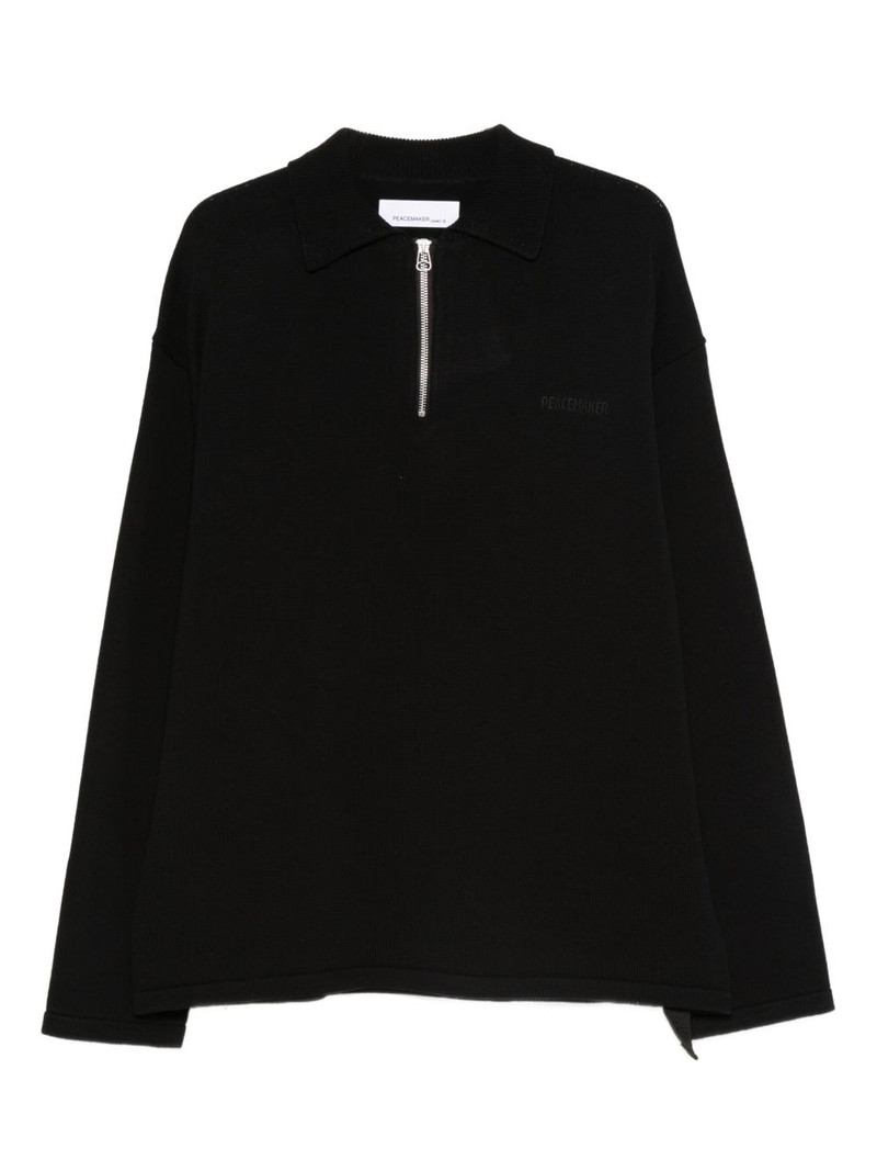 zip peacemaker polo shirt 1