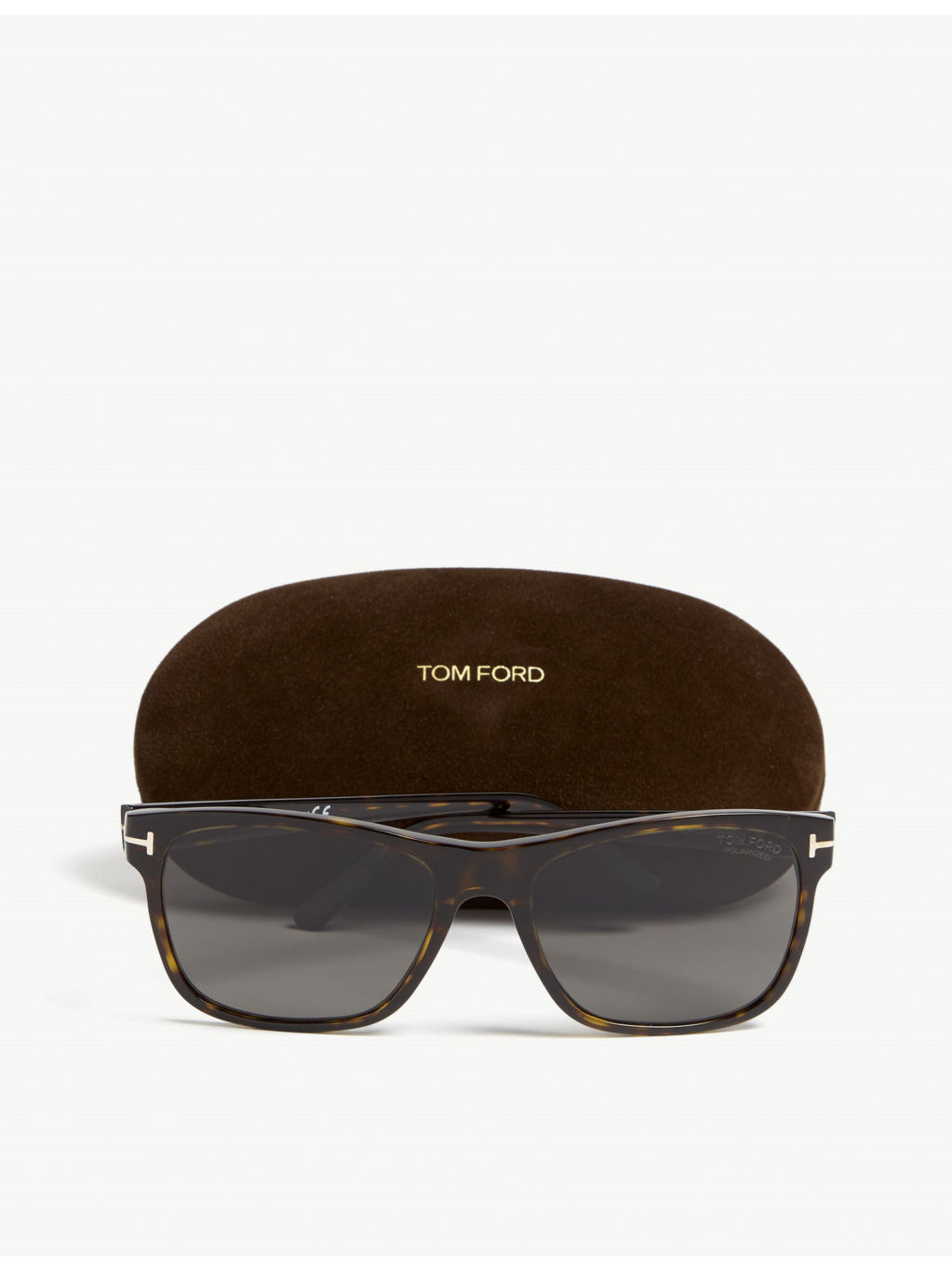 Giulio tortoiseshell rectangle-frame sunglasses - 2