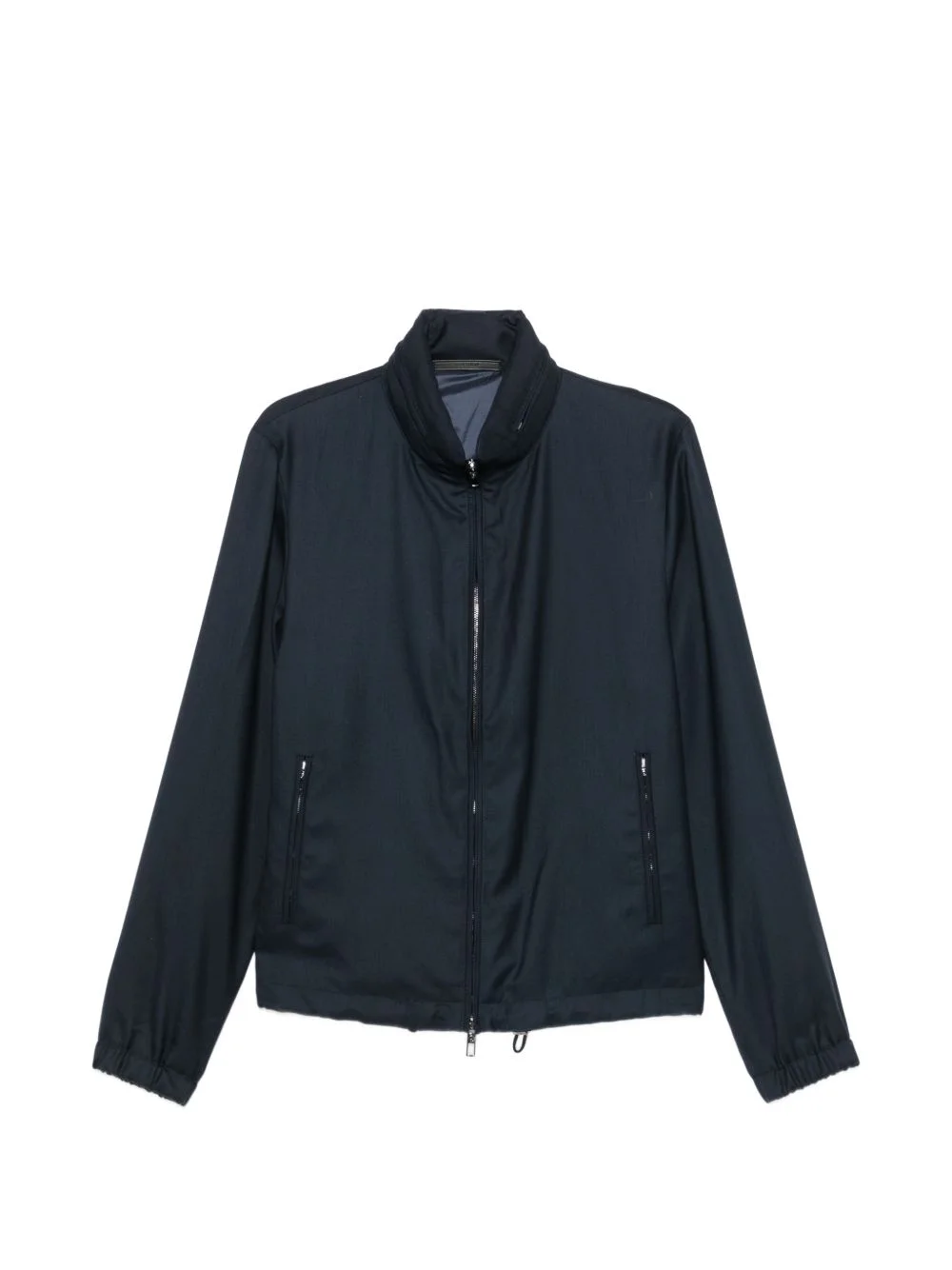 zip-up high-neck jacket - 1