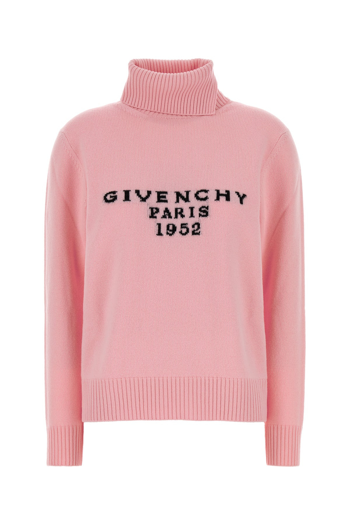 Pink wool blend sweater - 1