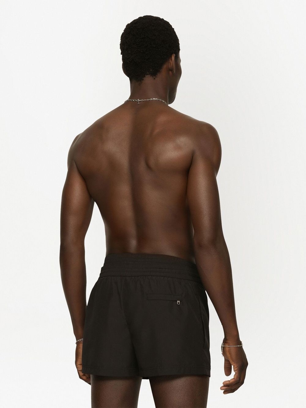 short double-waistband swim shorts - 4