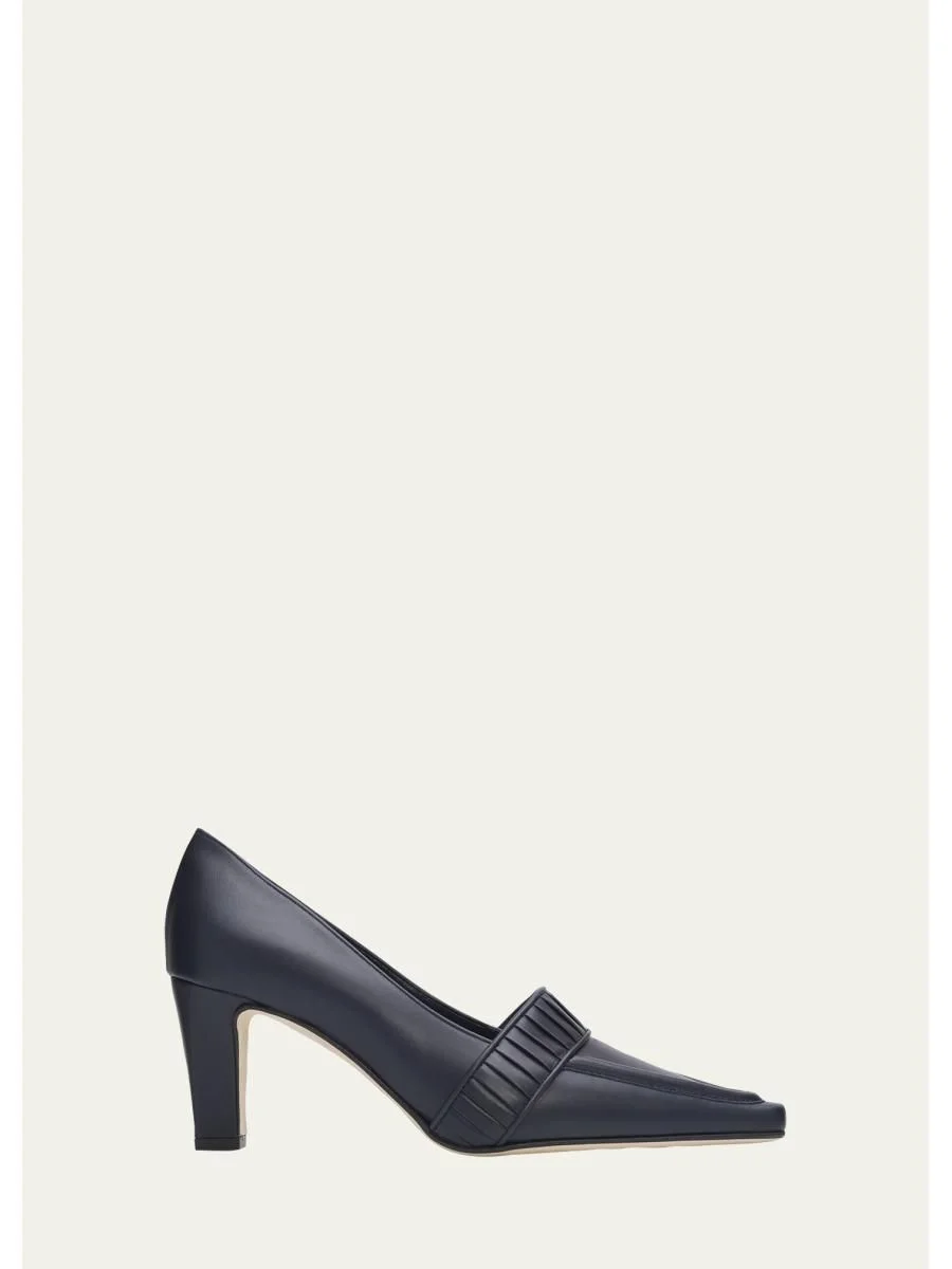70mm Mindita Leather Pumps - 1