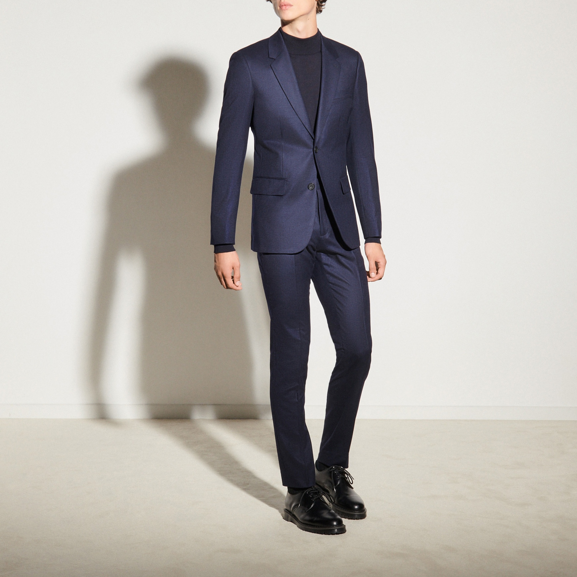 Flannel suit jacket - 2