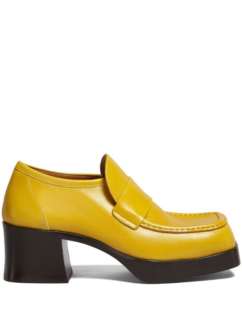 Marni square-toe loafers farfetch REVERSIBLE