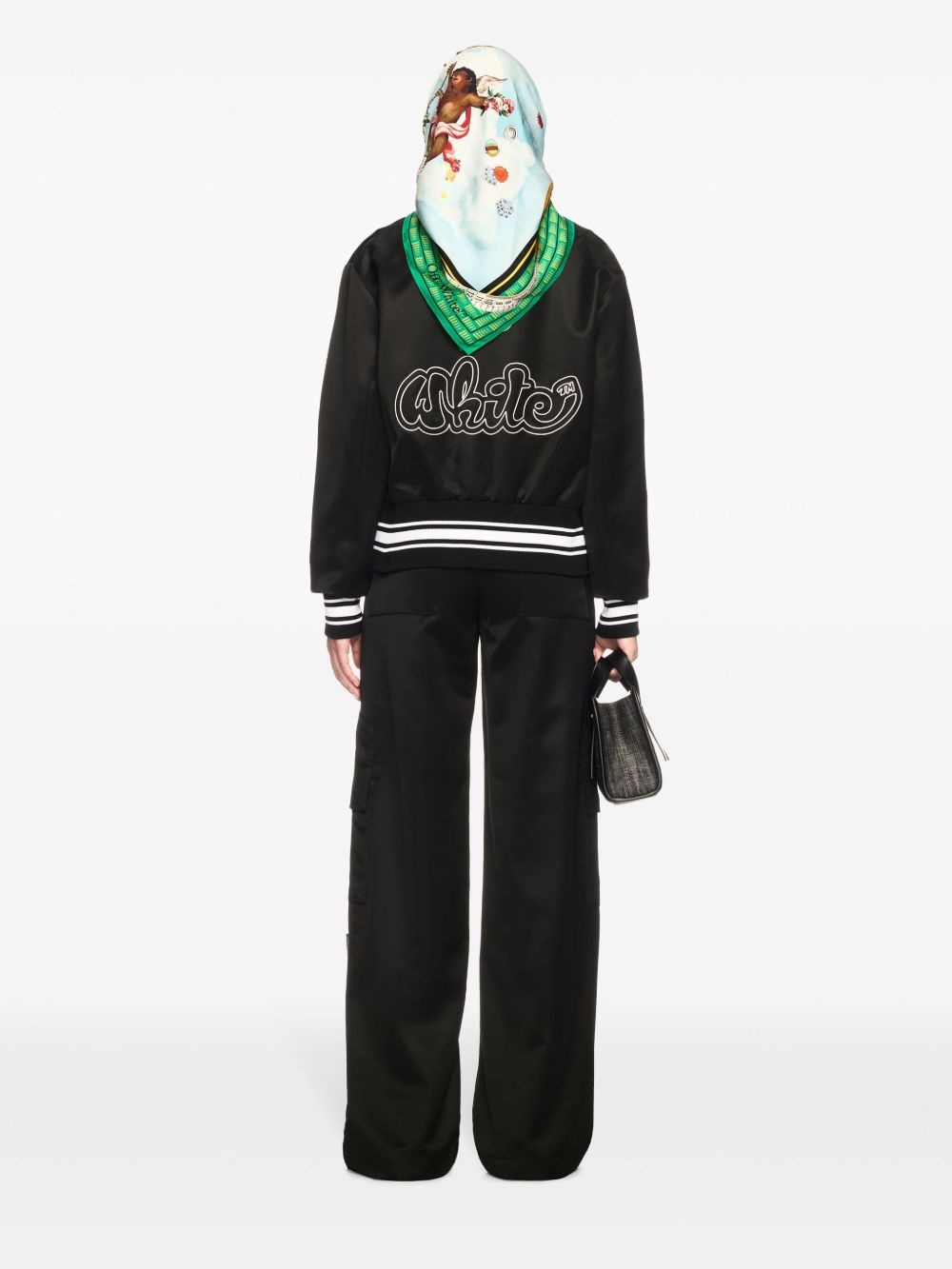 satin bomber jacket - 4
