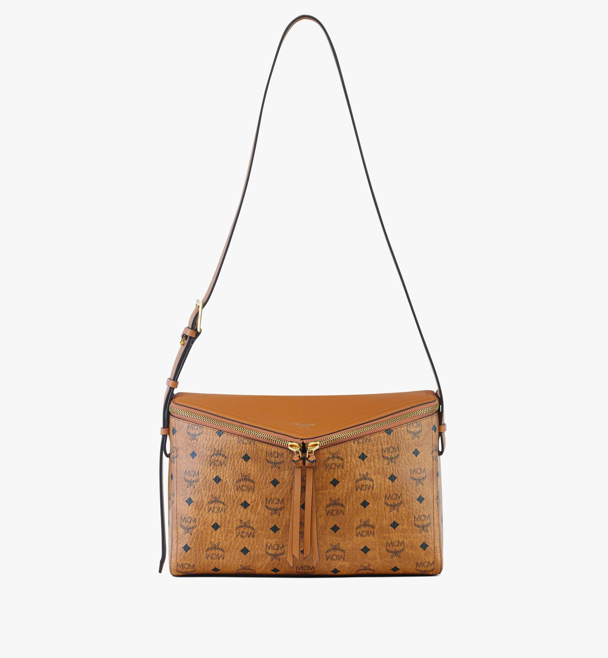 Diamant 3D Shoulder Bag in Visetos Leather Mix - 6