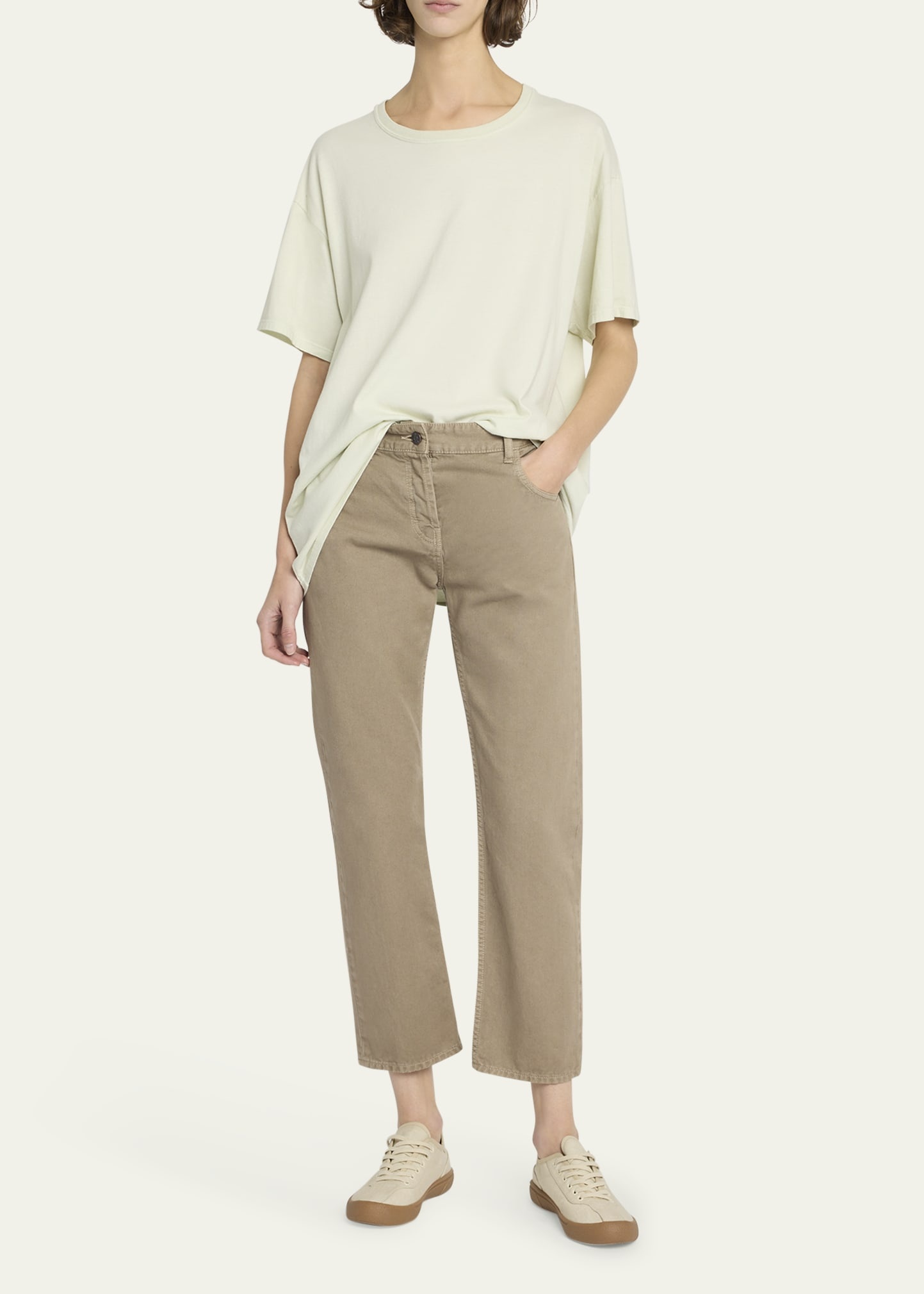 Riaco Cropped Jeans - 2