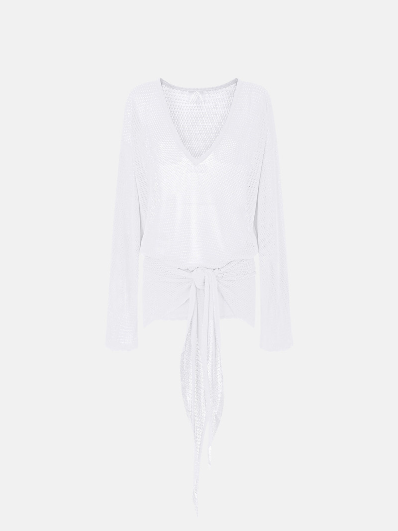 WHITE MINI DRESS 1