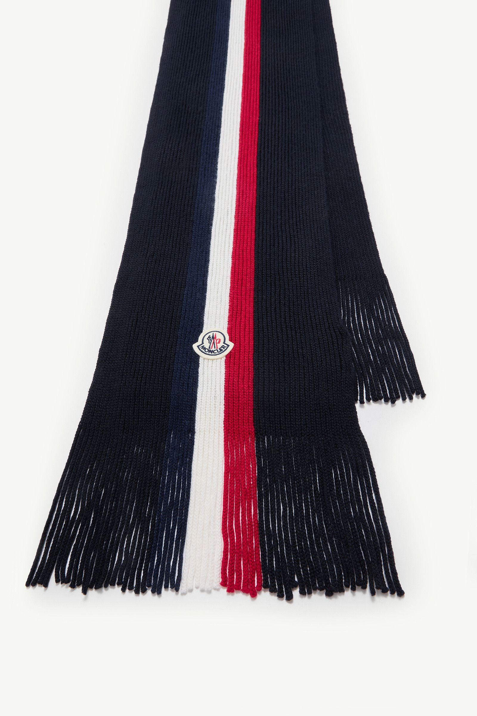 Tricolor Wool Scarf - 3