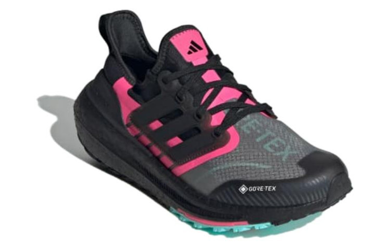 (WMNS) adidas Ultraboost Light 'Black Pink' HP6403 3