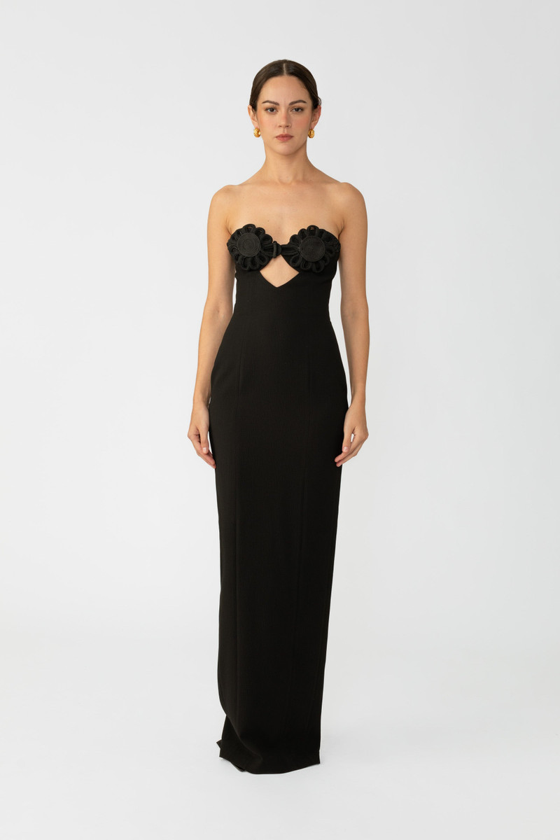 EVELYN STRAPLESS DRESS 1