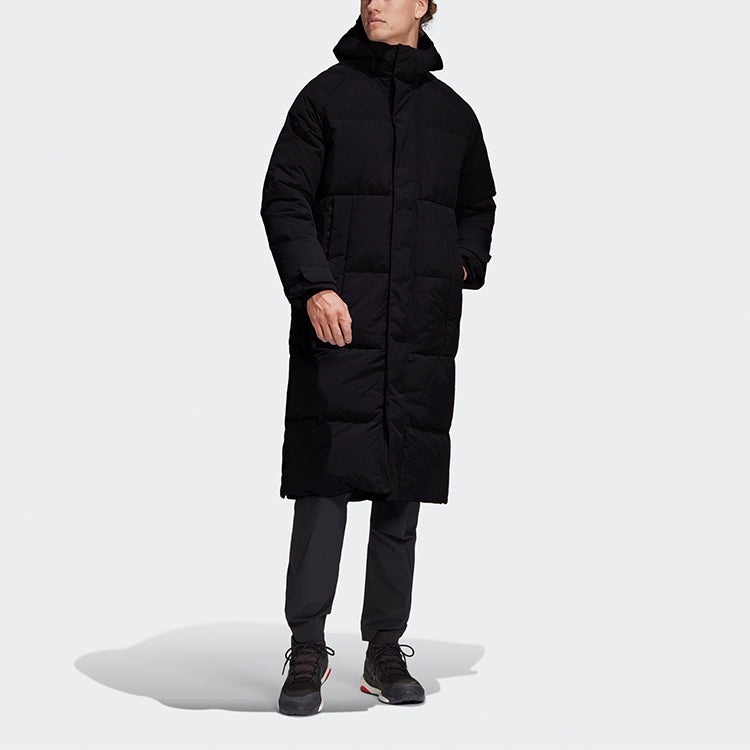 adidas Puffer Down Winter Coat 'Core Black' FT2488 - 3