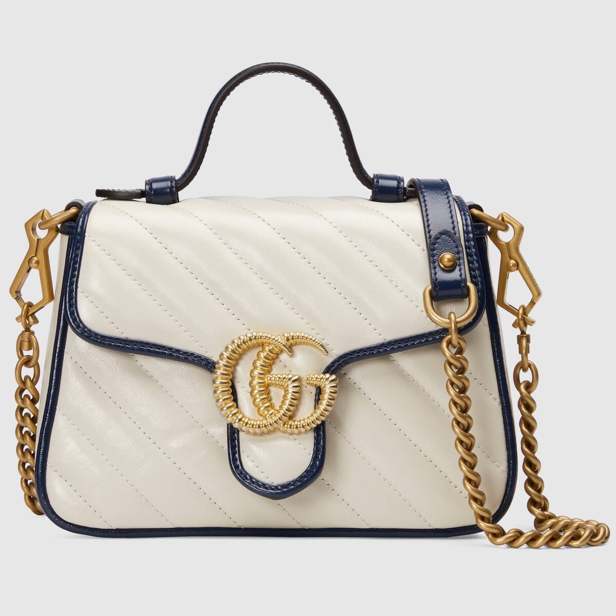 GG Marmont mini top handle bag - 1