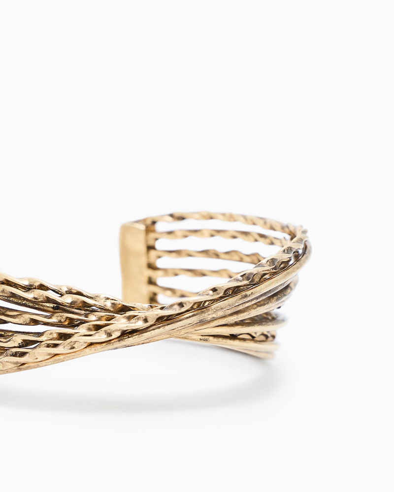 GIORGIO ARMANI BRASS BANGLE outlook