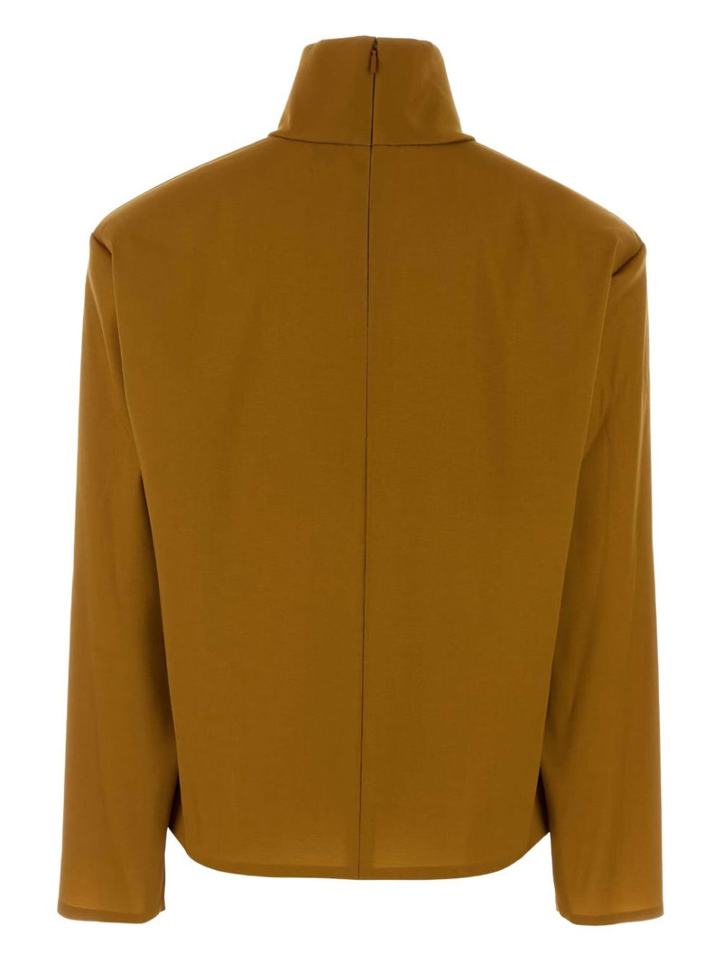 SAINT LAURENT high-neck top outlook