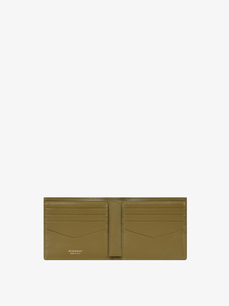 GIVENCHY WALLET IN BRAIDED-EFFECT LEATHER 4