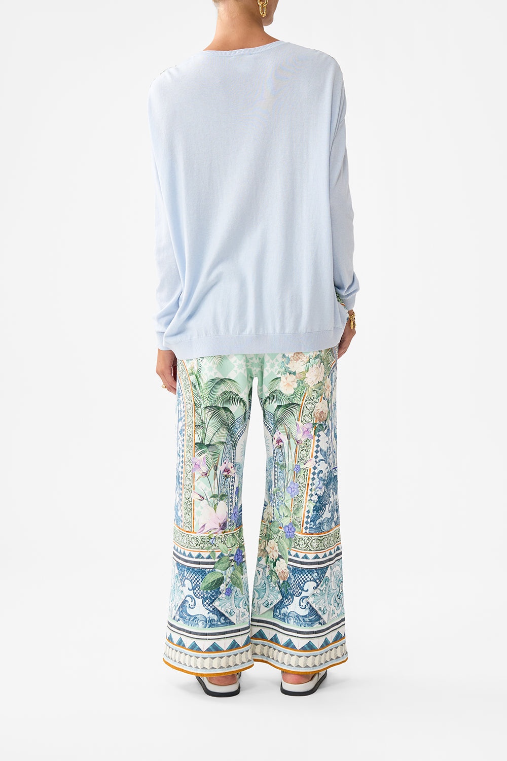 LONG SLEEVE JUMPER WITH PRINT FRONT - 3