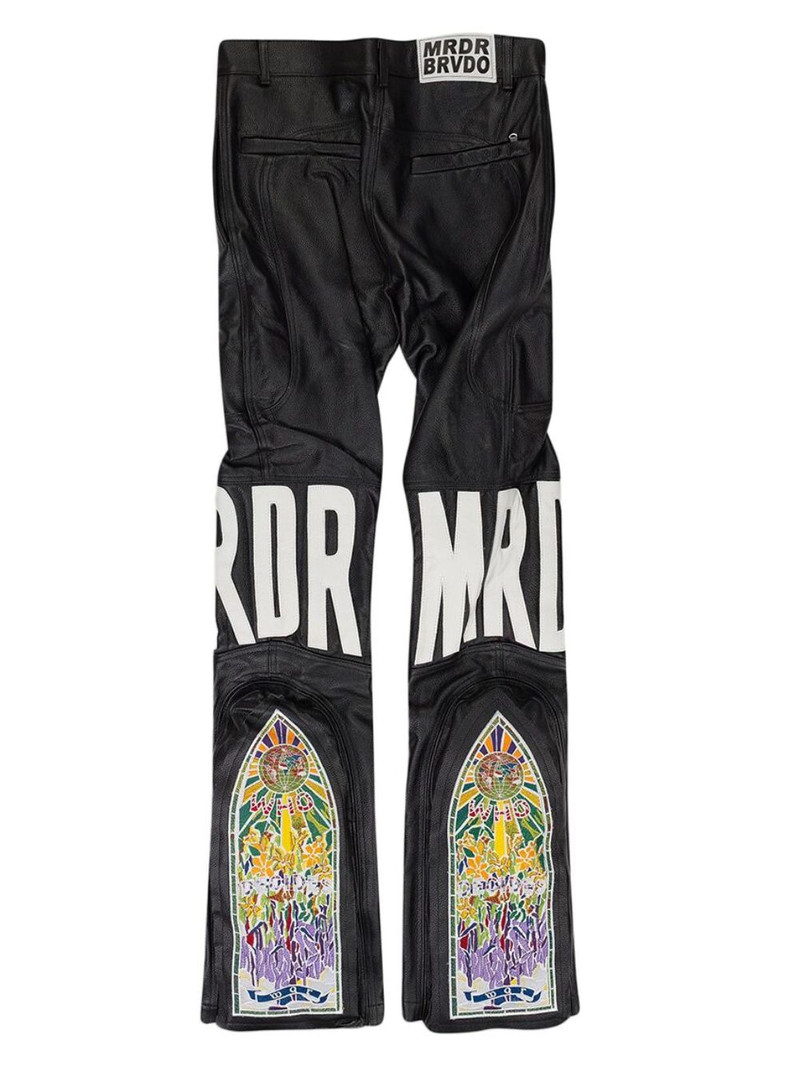WHO DECIDES WAR mrdr leather trousers outlook