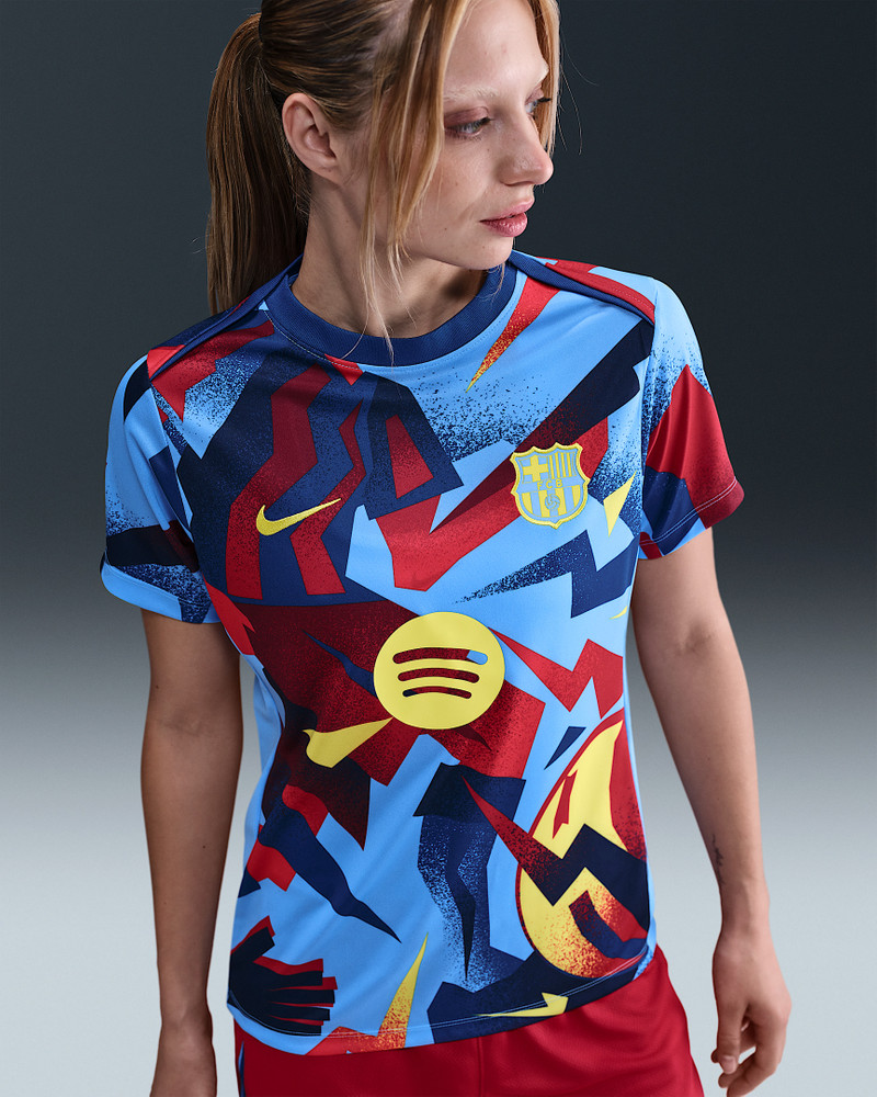 FC Barcelona Academy Pro Fourth Women's Nike Dri-FIT Soccer Pre-Match Top 1
