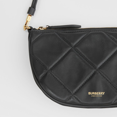 Burberry Quilted Lambskin Olympia Pouch outlook