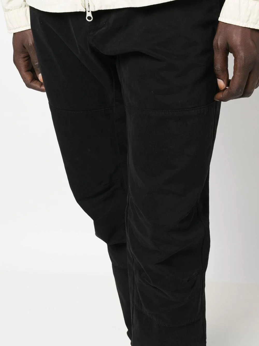 slim-cut leg chino trousers - 5