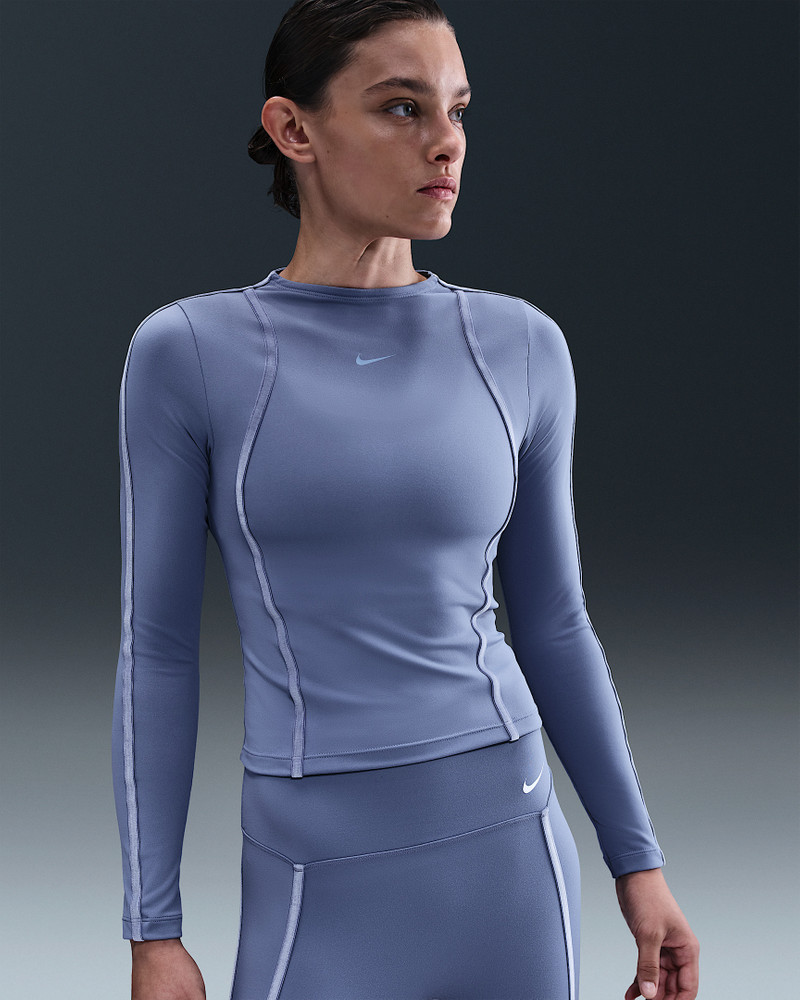 Nike One Fitted Women's Dri-FIT Long-Sleeve Top 1