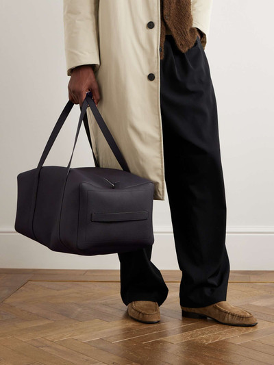 The Row Gio Duffle Full-Grain Leather Weekend Bag outlook